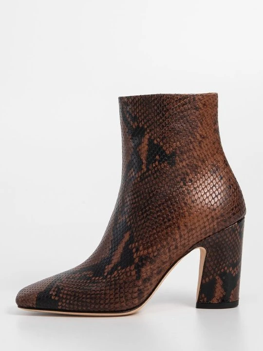 Zdjęcie produktu Botki na obcasie Jimmy Choo brązowy