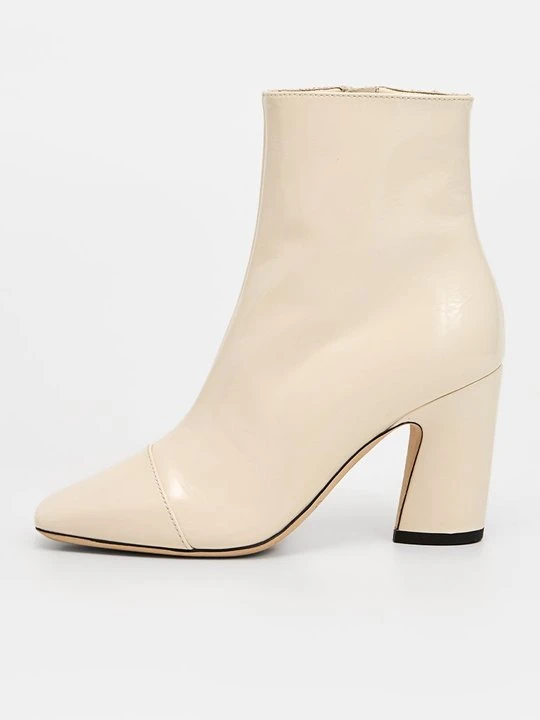 Zdjęcie produktu Botki na obcasie Jimmy Choo beżowy