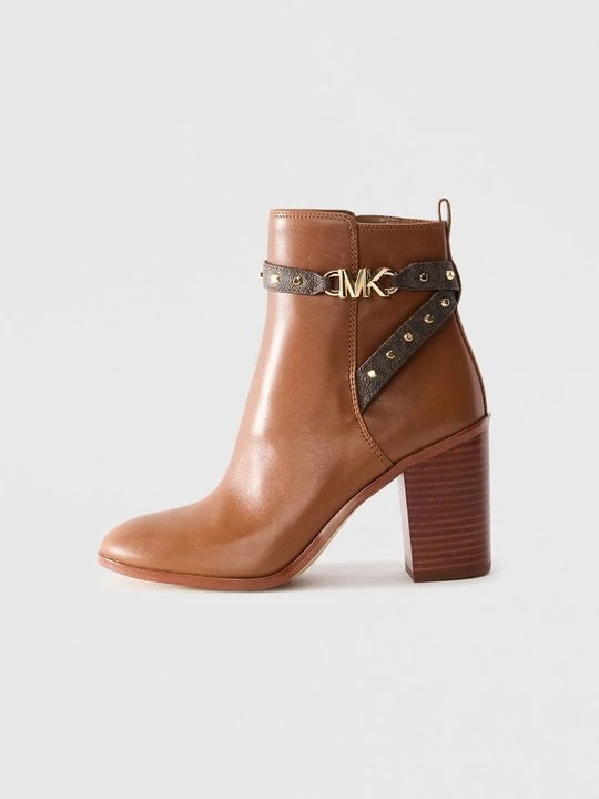 Zdjęcie produktu Botki na obcasie Michael Kors brązowy