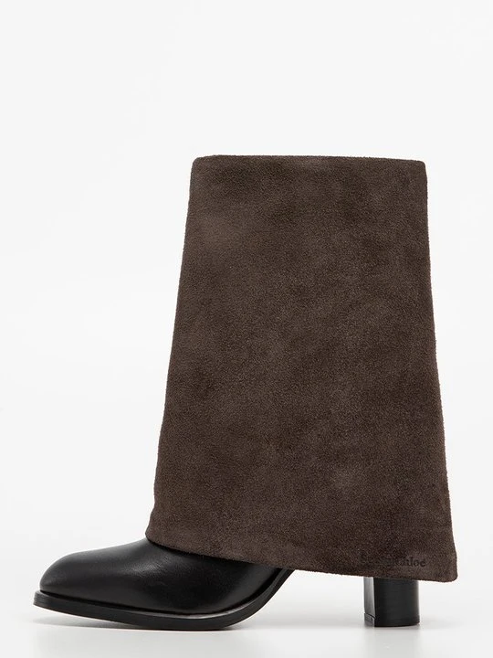Zdjęcie produktu Botki na obcasie See By Chloé antracytowy