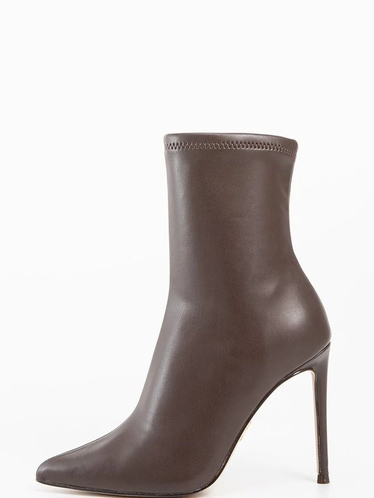 Zdjęcie produktu Botki na obcasie Steve Madden brązowy