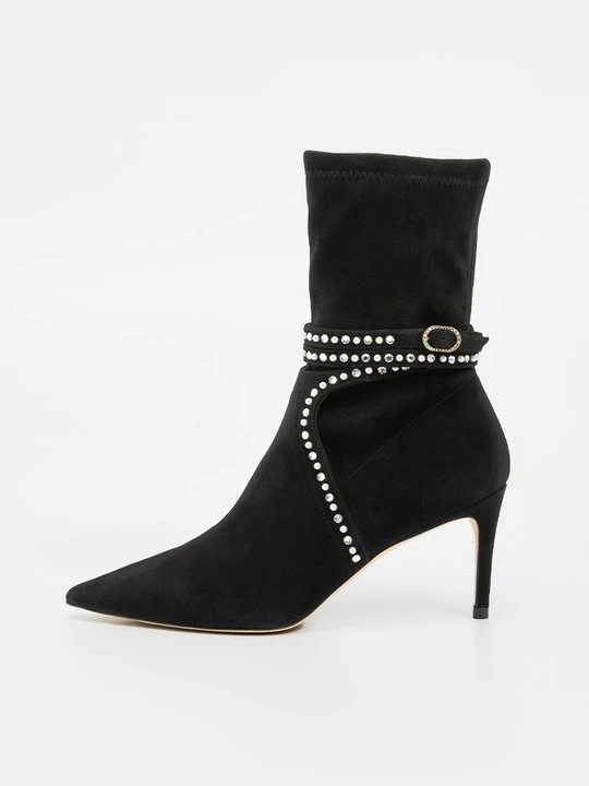 Zdjęcie produktu Botki na obcasie Stuart Weitzman czarny
