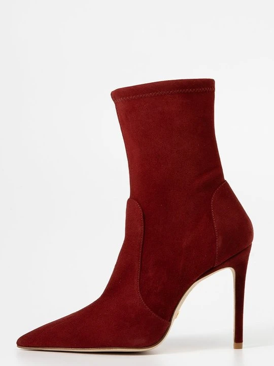 Zdjęcie produktu Botki na obcasie Stuart Weitzman czerwony