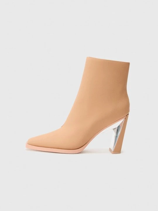 Zdjęcie produktu Botki na obcasie United Nude szary
