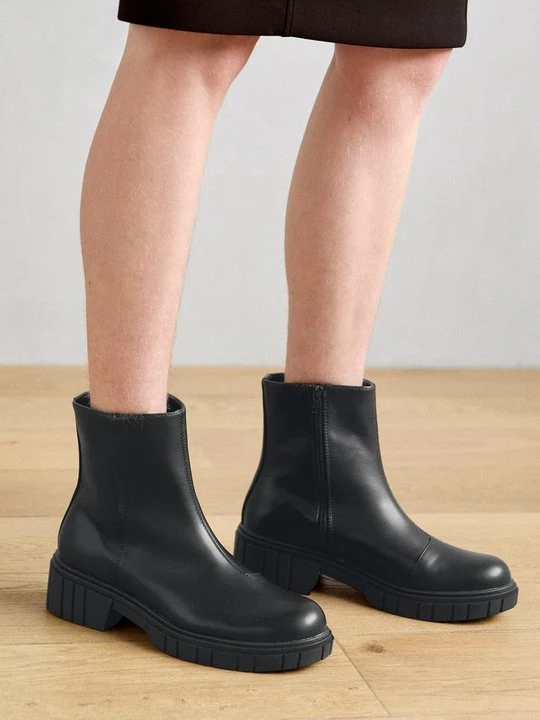 Zdjęcie produktu Botki na platformie Anna Field By Zalando czarny