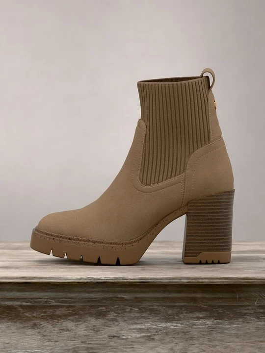 Zdjęcie produktu Botki na platformie Anna Field By Zalando beżowy