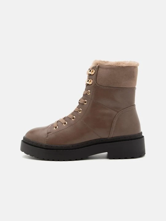 Zdjęcie produktu Botki na platformie Anna Field Wide Fit By Zalando taupe
