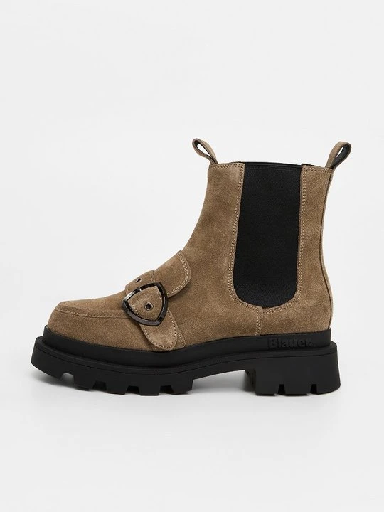Zdjęcie produktu Botki na platformie Blauer taupe