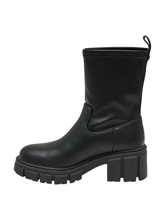 Zdjęcie produktu Botki na platformie Buffalo czarny