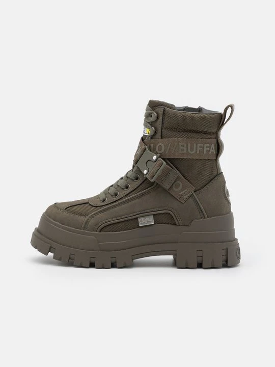 Zdjęcie produktu Botki na platformie Buffalo khaki