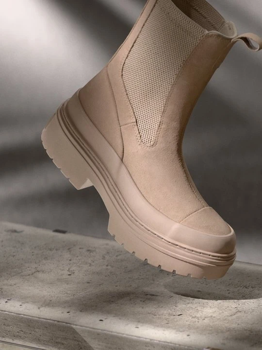 Zdjęcie produktu Botki na platformie Converse zielony