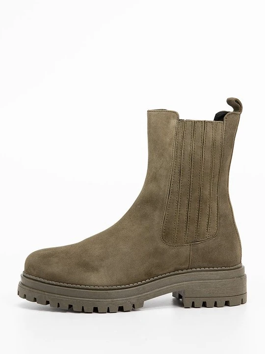 Zdjęcie produktu Botki na platformie Cosmoparis khaki