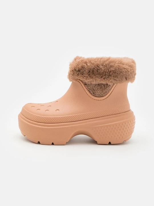Zdjęcie produktu Botki na platformie Crocs tan