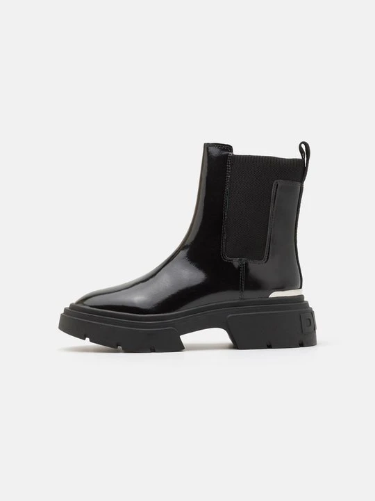 Zdjęcie produktu Botki na platformie DKNY czarny