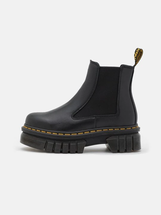 Zdjęcie produktu Botki na platformie Dr. Martens czarny