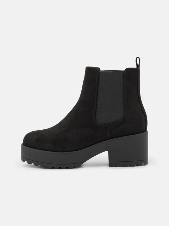 Zdjęcie produktu Botki na platformie Even&Odd Wide Fit By Zalando czarny