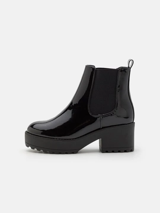 Zdjęcie produktu Botki na platformie Even&Odd Wide Fit By Zalando czarny