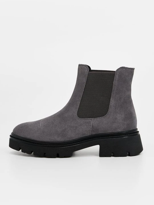 Zdjęcie produktu Botki na platformie Gabor szary