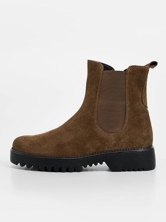 Zdjęcie produktu Botki na platformie Gabor Comfort szary