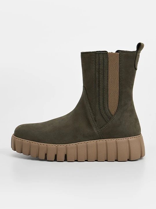 Zdjęcie produktu Botki na platformie Gabor Comfort zielony