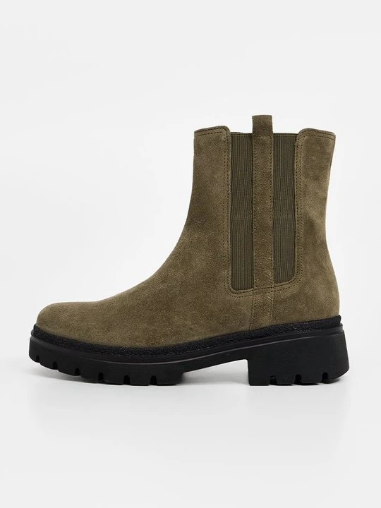 Zdjęcie produktu Botki na platformie Gabor Comfort jasnoszary