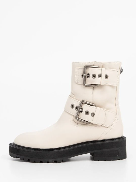 Zdjęcie produktu Botki na platformie Kurt Geiger mleczny