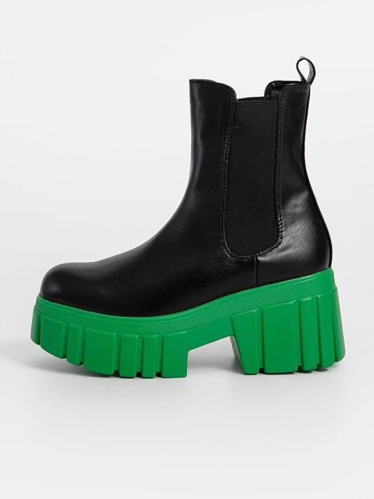 Zdjęcie produktu Botki na platformie Koi Footwear czarny
