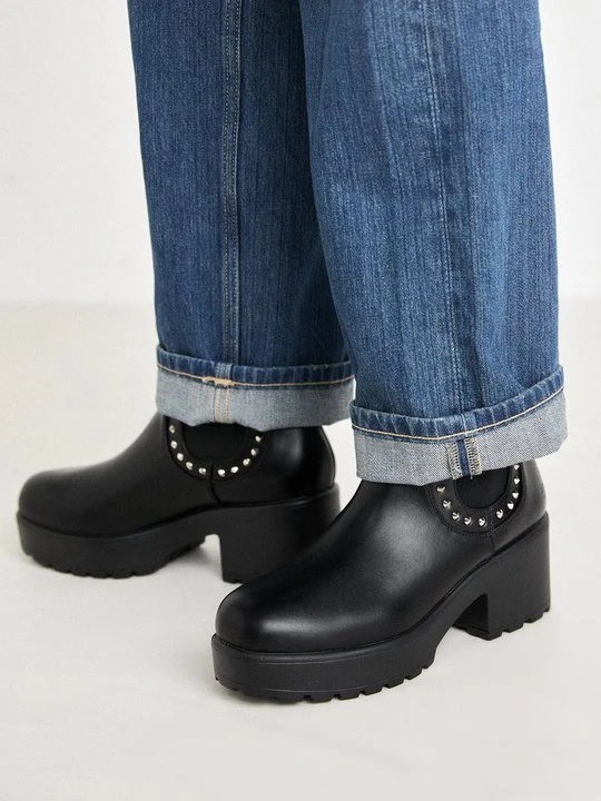 Zdjęcie produktu Botki na platformie Koi Footwear czarny