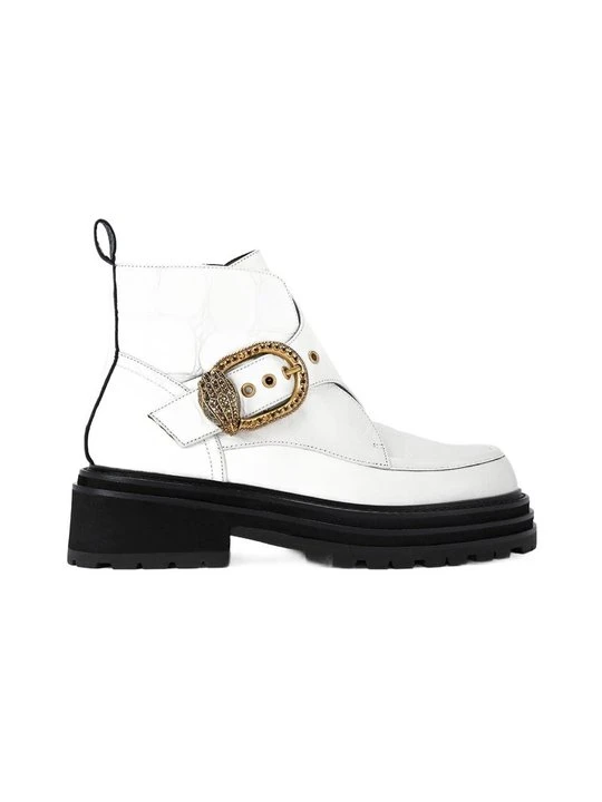Zdjęcie produktu Botki na platformie Kurt Geiger mleczny