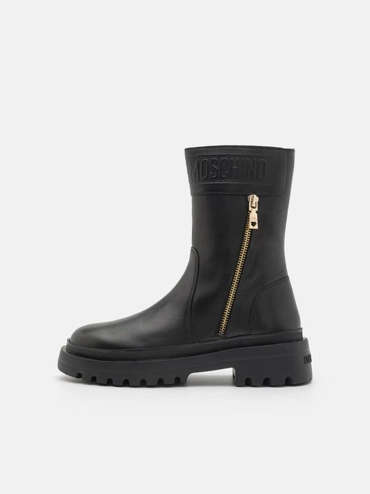 Zdjęcie produktu Botki na platformie LOVE MOSCHINO czarny