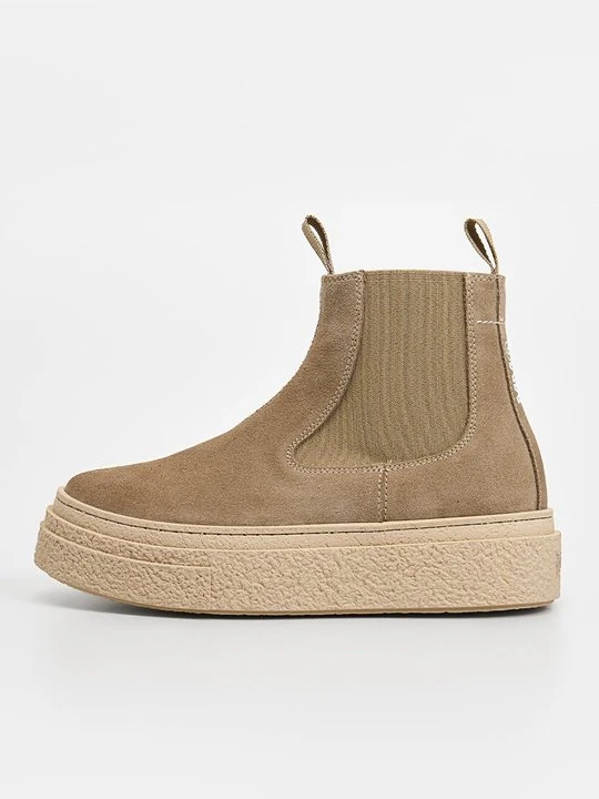 Zdjęcie produktu Botki na platformie MM6 Maison Margiela beżowy