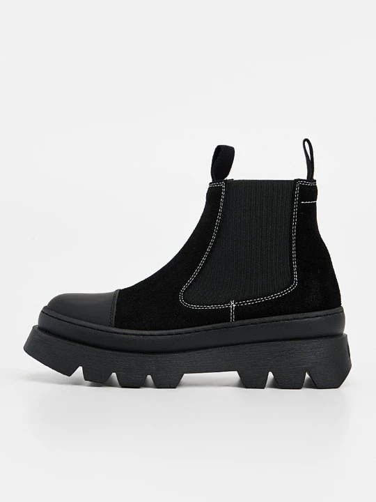 Zdjęcie produktu Botki na platformie MM6 Maison Margiela czarny