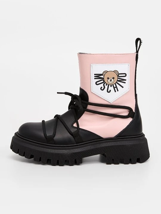 Zdjęcie produktu Botki na platformie MOSCHINO
