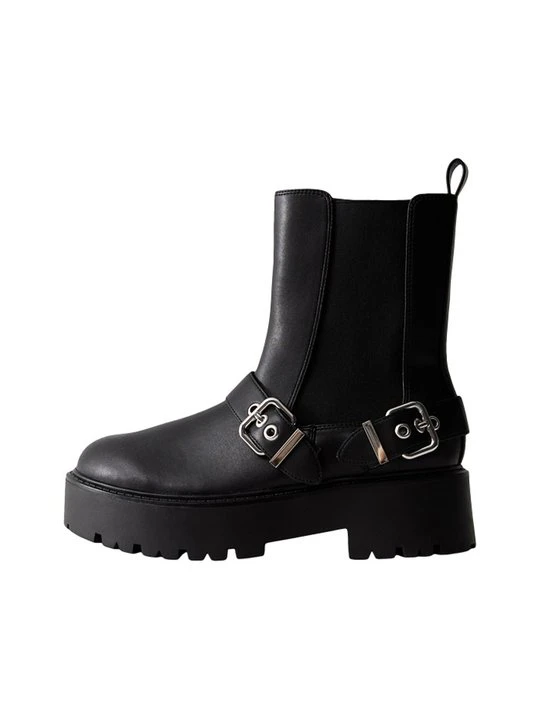 Zdjęcie produktu Botki na platformie New Look czarny