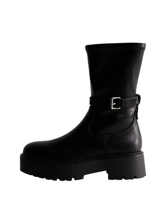 Zdjęcie produktu Botki na platformie New Look czarny