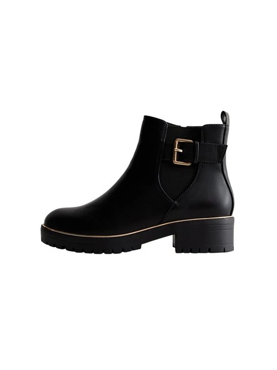 Zdjęcie produktu Botki na platformie New Look czarny