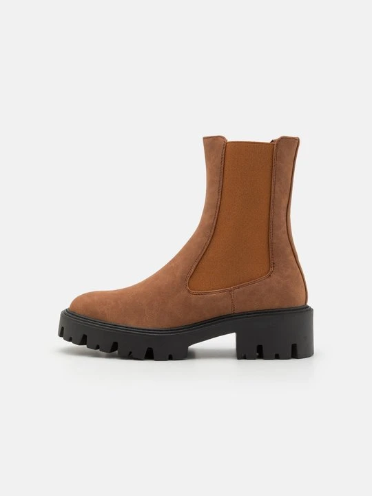 Zdjęcie produktu Botki na platformie ONLY SHOES By Zalando koniakowy