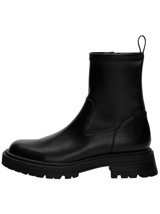 Zdjęcie produktu Botki na platformie PULL&BEAR czarny