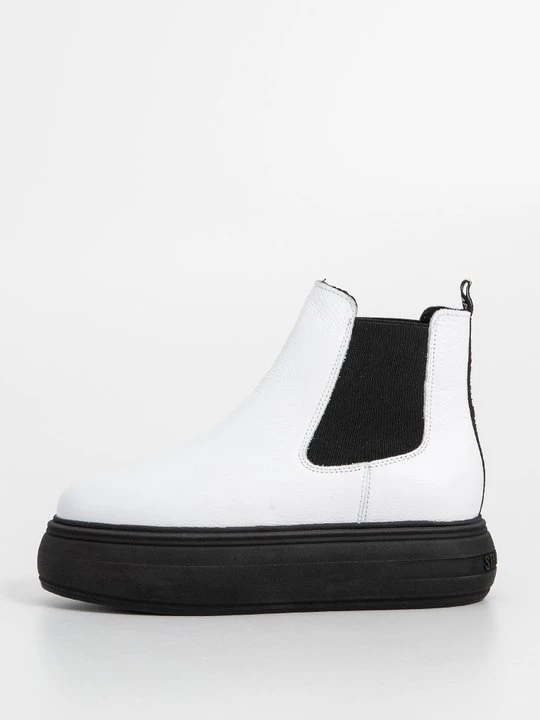 Zdjęcie produktu Botki na platformie Steve Madden biały