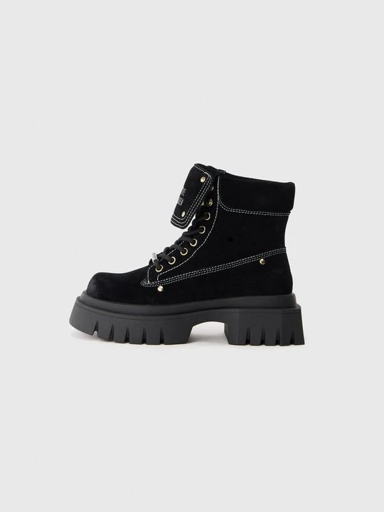 Zdjęcie produktu Botki na platformie Steve Madden czarny