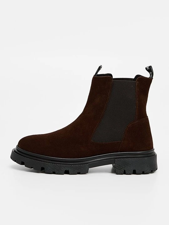 Zdjęcie produktu Botki na platformie Steve Madden brązowy