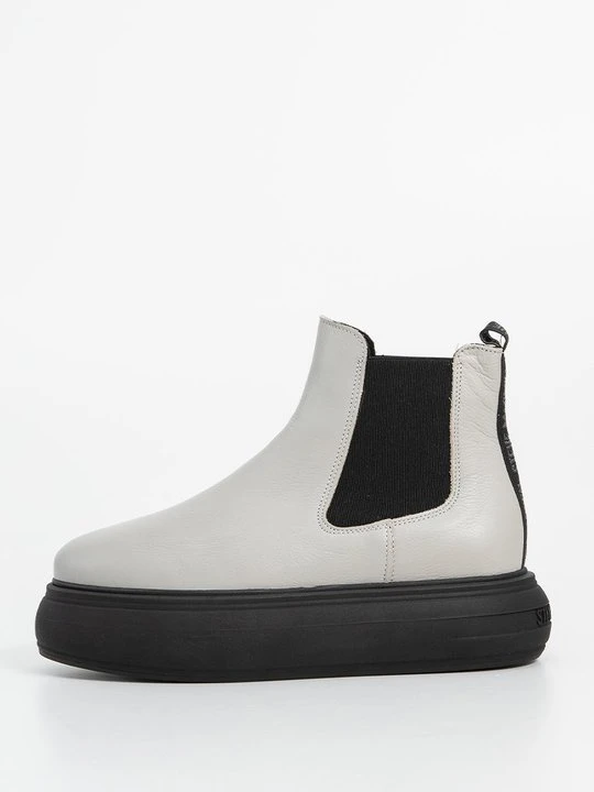 Zdjęcie produktu Botki na platformie Steve Madden szary