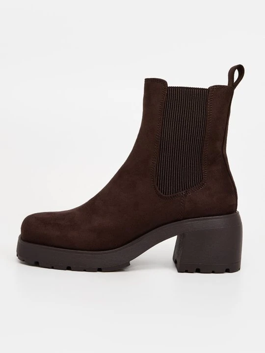 Zdjęcie produktu Botki na platformie Steve Madden brązowy