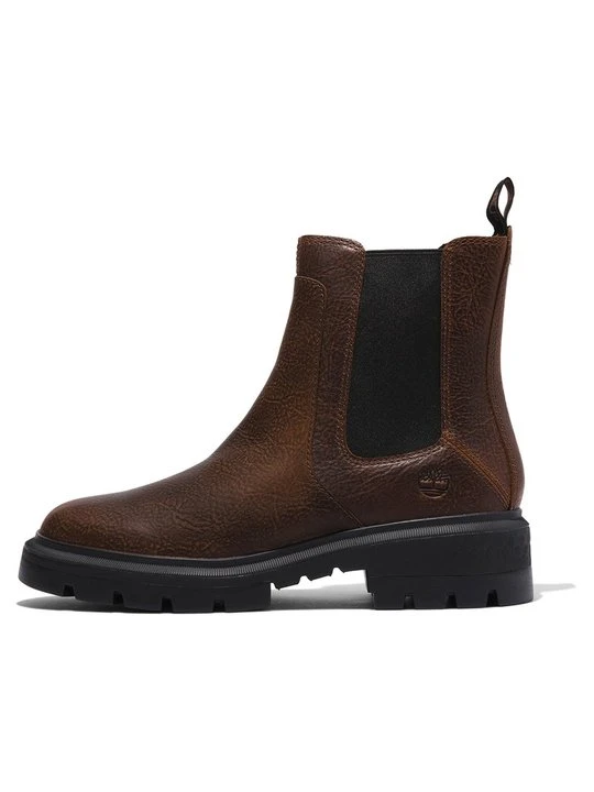 Zdjęcie produktu Botki na platformie Timberland brązowy