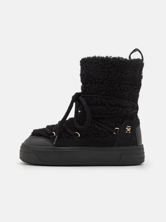 Zdjęcie produktu Botki na platformie Tommy Hilfiger czarny