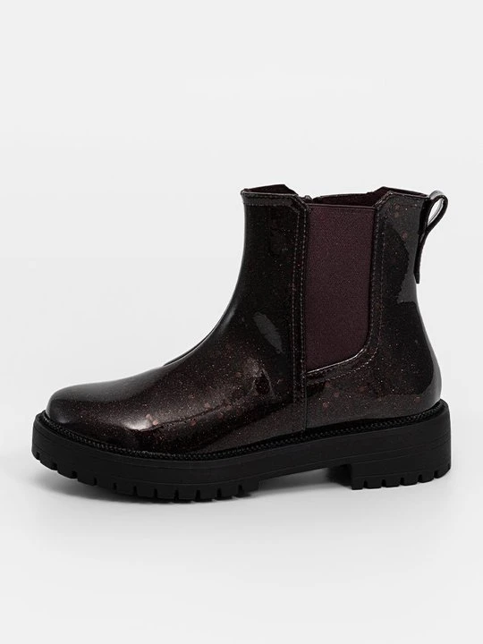 Zdjęcie produktu Botki na platformie Toms bordowy