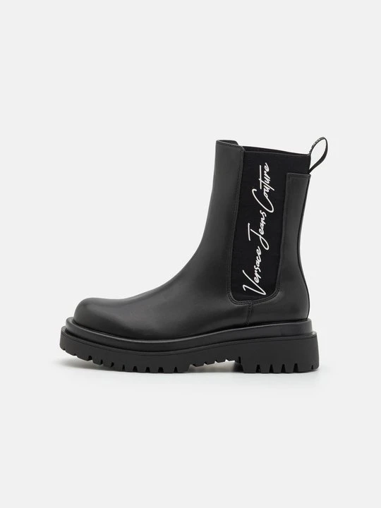Zdjęcie produktu Botki na platformie Versace Jeans Couture czarny