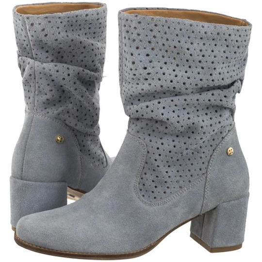 Zdjęcie produktu Botki Niebieskie 6005A-06 / 00-6 (MA1162-a) Maciejka