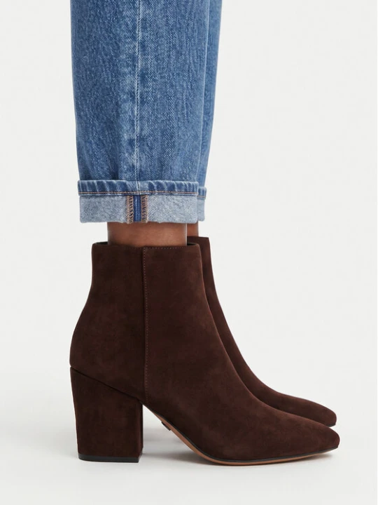 Zdjęcie produktu Botki Nine West CEO-ZAKIA-01 Brązowy ciemny
