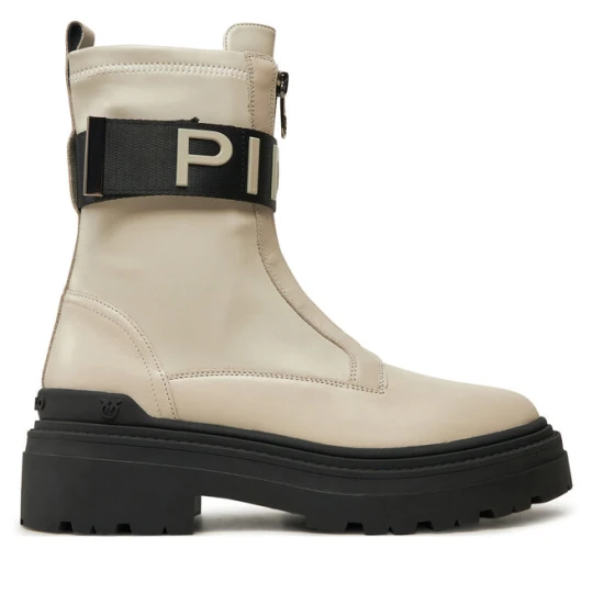 Zdjęcie produktu Botki PINKO Mia 13 SD0219 P061 Écru Kremowy